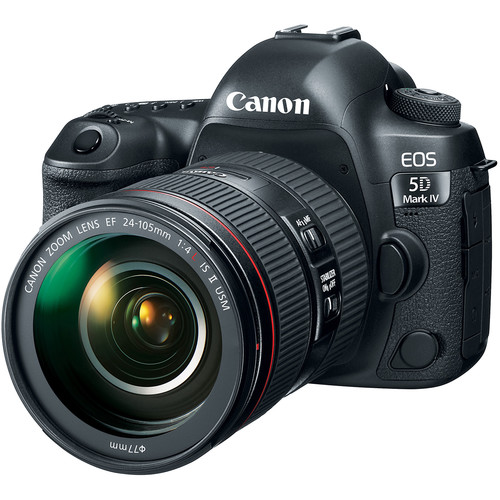 Фотоаппарат Canon EOS 5D Mark IV Kit EF 24-105mm f/4L IS II USM- фото
