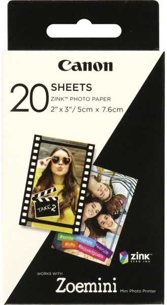 Фотобумага Canon ZINK Paper ZP-2030 (20 листов)