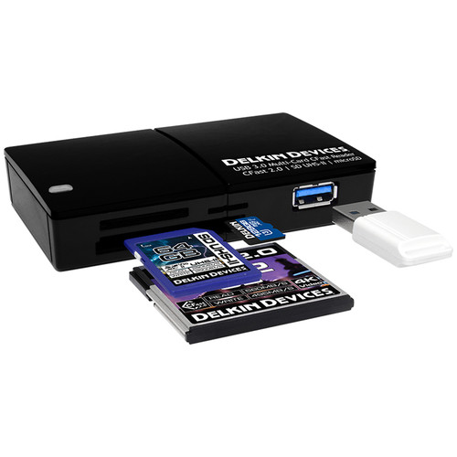 Картридер Delkin Devices USB 3.0 CFast 2.0 Multi-Slot Reader (DDREADER-48)- фото