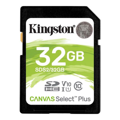 Карта памяти Kingston Canvas Select Plus SDHC 32GB 