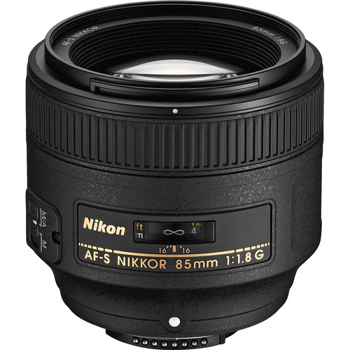 Объектив Nikon AF-S Nikkor 85mm f1.8G- фото
