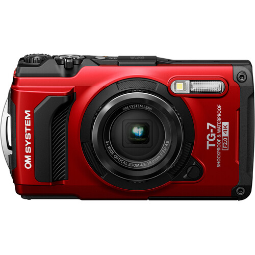 Цифровой фотоаппарат Olympus Tough TG-7 Red- фото