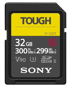 Карта памяти Sony SDXC II SF-G TOUGH 32GB (SF32TG)
