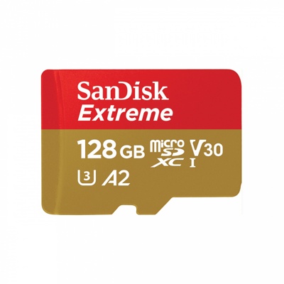Карта памяти Micro SDXC 128GB SanDisk Class 10 Extreme UHS-I U3 (160 Mb/s)