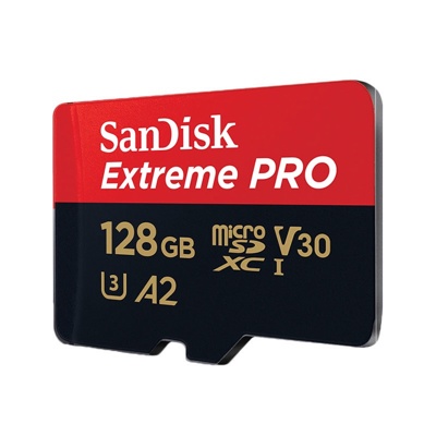 Карта памяти Micro SDXC 128GB SanDisk Extreme PRO UHS-I U3 (170 Mb/s) - фото