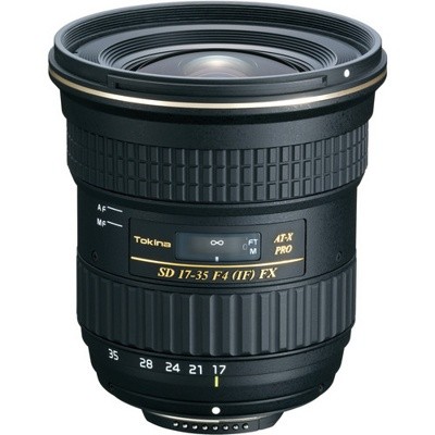 Объектив Tokina AT-X 17-35mm PRO FX  F4.0 N/AF-D для Nikon