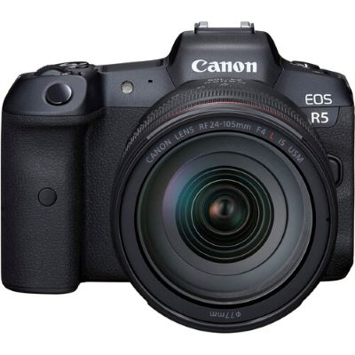 Фотоаппарат Canon EOS R5 Kit RF 24-105mm f4L IS USM- фото