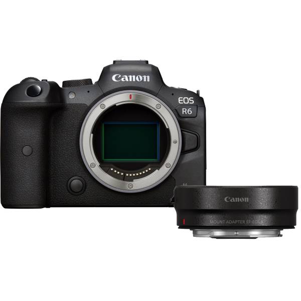 Фотоаппарат Canon EOS R6 Mark II Body + Mount Adapter EF-EOS R