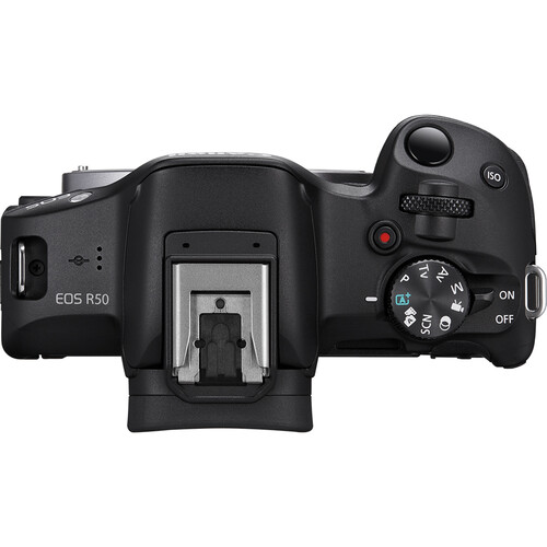 Фотоаппарат Canon EOS R50 Double Kit 18-45mm + 55-210mm Black - фото3