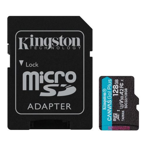 Карта памяти Kingston Canvas Go Plus microSDXC 128GB   - фото