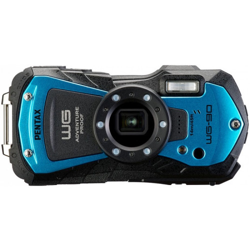 Фотоаппарат Pentax WG-90 Blue- фото