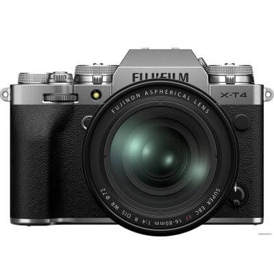 Фотоаппарат Fujifilm X-T4 kit 16-80mm Silver - фото