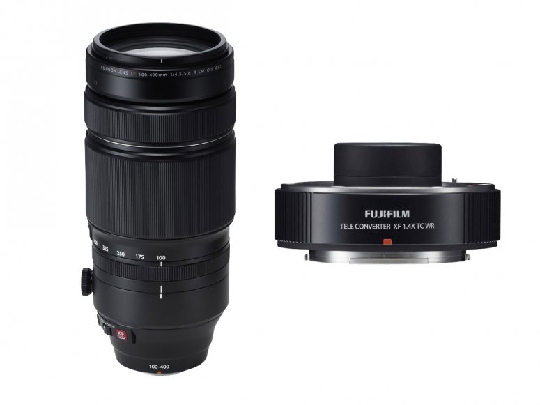 Объектив Fujifilm Fujinon XF100-400mm + XF1.4X TC WR- фото