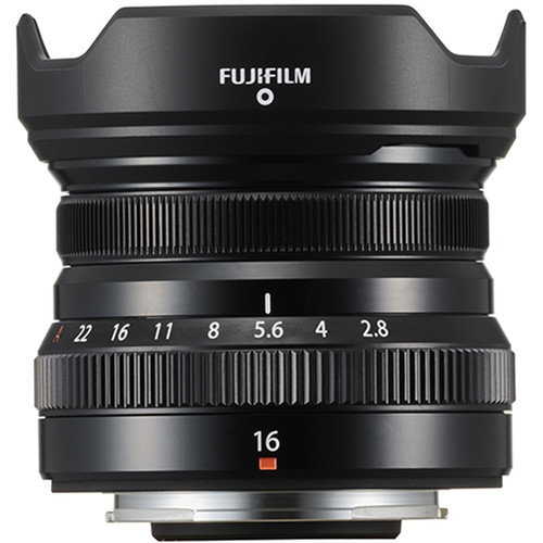 Объектив FujiFilm Fujinon XF16mm F2.8 R WR Black- фото2