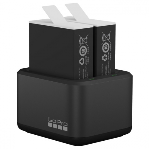 Зарядное устройство GoPro ADDBD-211 + 2 аккумулятора Enduro- фото