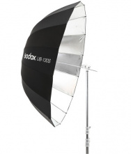 Фотозонт параболический Godox UB-130S серебро/черный