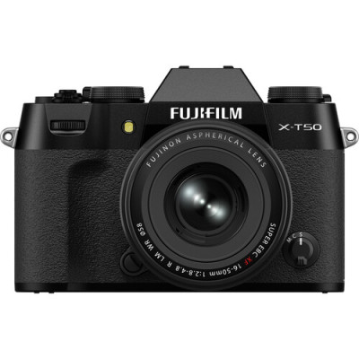 Фотоаппарат Fujifilm X-T50 kit 16-50mm F2.8-4.8 Black- фото
