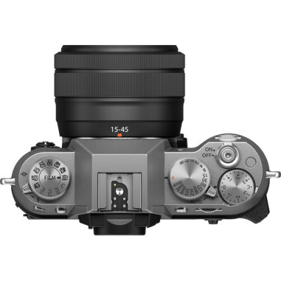  Фотоаппарат Fujifilm X-T50 Kit 15-45mm Silver- фото3