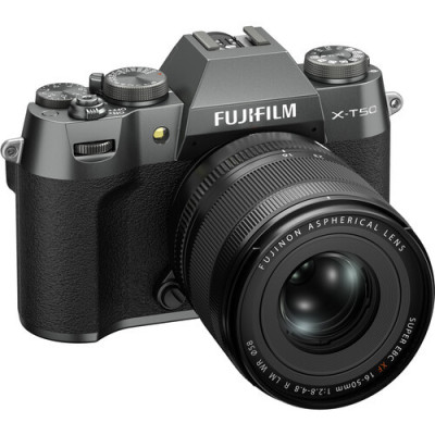 Фотоаппарат Fujifilm X-T50 Kit 16-50mm Charcoal Silver- фото2