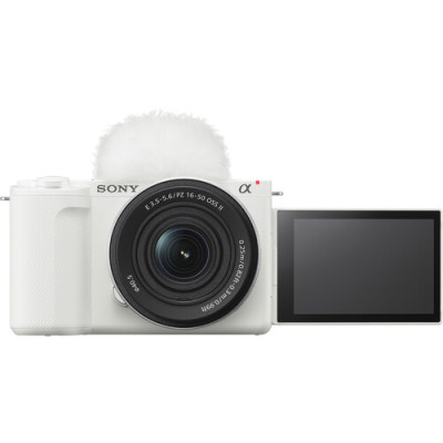 Фотоаппарат Sony ZV-E10 II Kit 16-50mm White- фото2