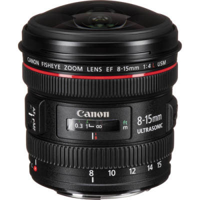 Объектив Canon EF 8-15mm f/4.0L Fisheye USM- фото