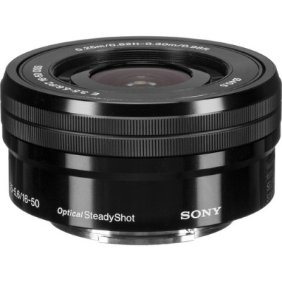 Объектив Sony E PZ 16-50mm F3.5-5.6 OSS (Black)- фото