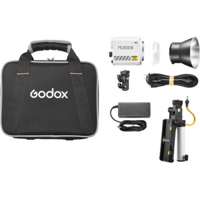 Осветитель светодиодный Godox ML60II Bi Kit1 (с AK-B01)- фото5