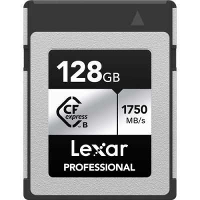 Карта памяти Lexar 128GB Professional CFexpress Type B Card SILVER- фото