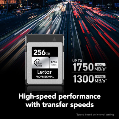 Карта памяти Lexar 265GB Professional CFexpress Type B Серия SILVER- фото2