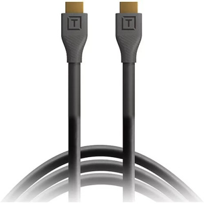 Кабель Tether Tools TetherPro HDMI 2.0 to HDMI 2.0, 0.3m, Black- фото