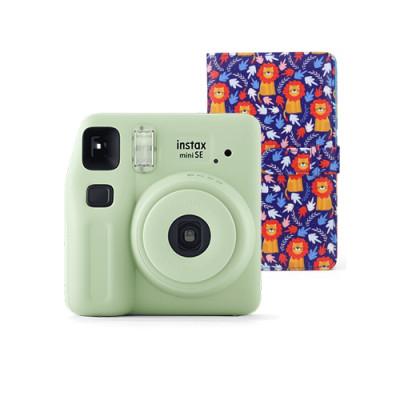 Камера моментальной печати Fujifilm Instax mini SE Green + Альбом в подарок!