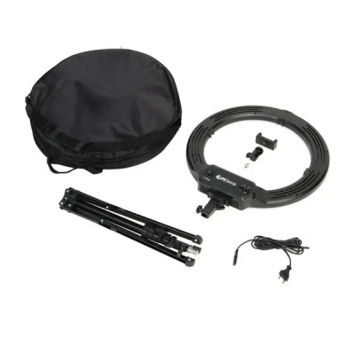 Кольцевой осветитель Falcon Eyes BeautyLight 480LS LED со стойкой- фото3