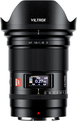 Объектив Viltrox AF 16mm f1.8 Lens (Nikon Z)- фото