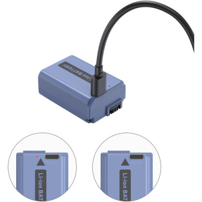 Аккумулятор SmallRig (4330) NP-FW50 USB-C - фото3