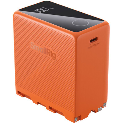 Аккумулятор SmallRig 4576 NP-F970 USB-C оранжевая- фото