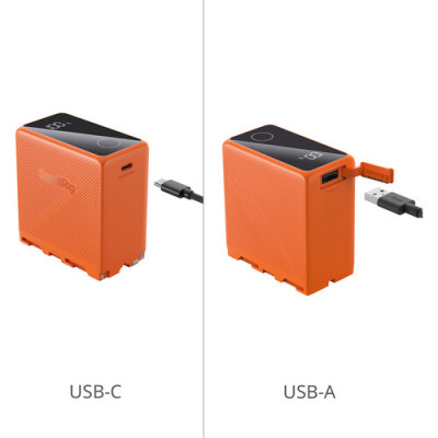 Аккумулятор SmallRig 4576 NP-F970 USB-C оранжевая- фото3