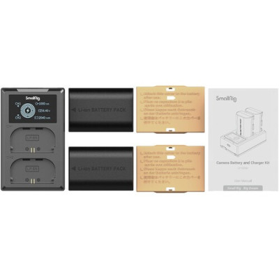 Аккумулятор SmallRig LP-E6NH (3821) с зарядным устройством- фото3
