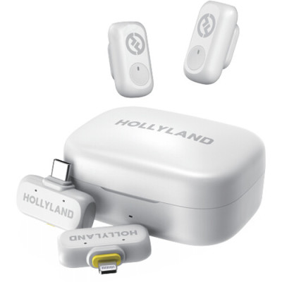 Радиосистема Hollyland LARK A1 Combo (White)- фото