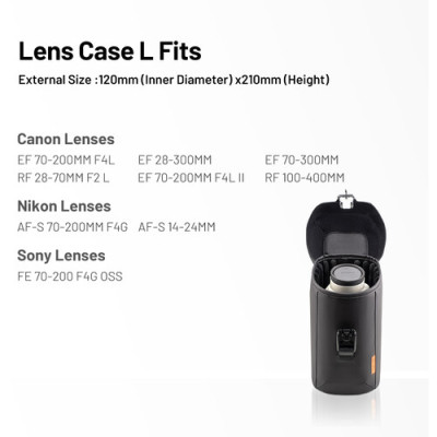 Чехол для объектива PGYTECH Lens Case L (P-CB-253)- фото4