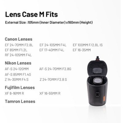 Чехол для объектива PGYTECH Lens Case M (P-CB-252)- фото4