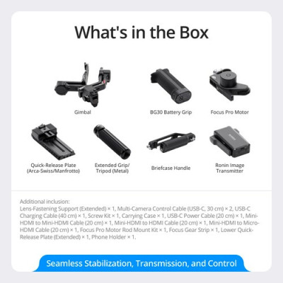 Стабилизатор DJI RS 4 Pro Combo- фото4