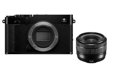 Фотоаппарат Fujifilm X-E5 kit 15-45mm f3.5-5.6 OIS PZ Black- фото