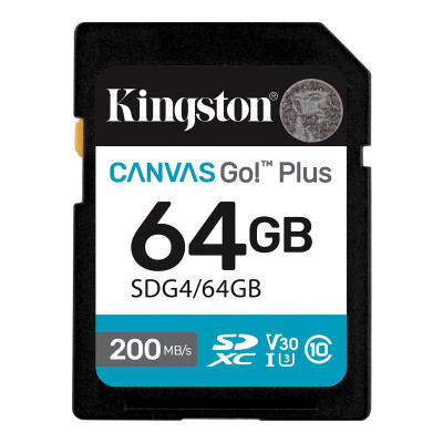 Карта памяти Canvas Go Plus SD 64GB- фото