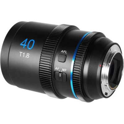 Объектив Sirui 40mm T1.8 1.33x S35 AF Anamorphic E-mount Blue flare- фото2