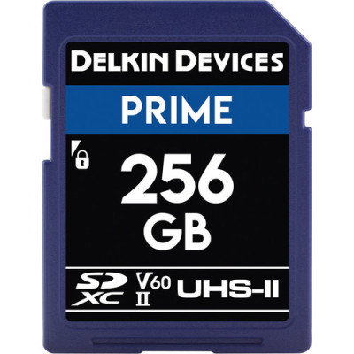 Карта памяти Delkin Devices 256GB PRIME UHS-II SDXC 