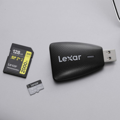 Карт-ридер Lexar Multi-Card 2-в-1 USB 3.1 (LRW450UB)- фото2
