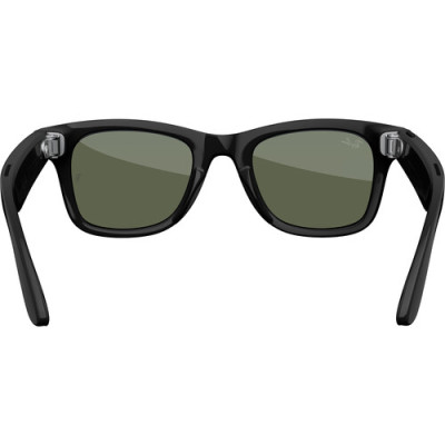 Очки RAY-BAN META GEN 2 WAYFARER Shiny Black G-15 Green (M)- фото4
