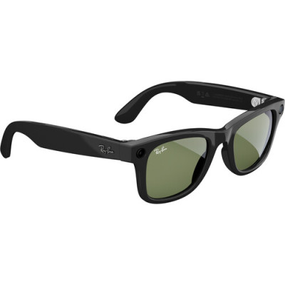 Очки RAY-BAN META GEN 2 WAYFARER Shiny Black G-15 Green (L)- фото2
