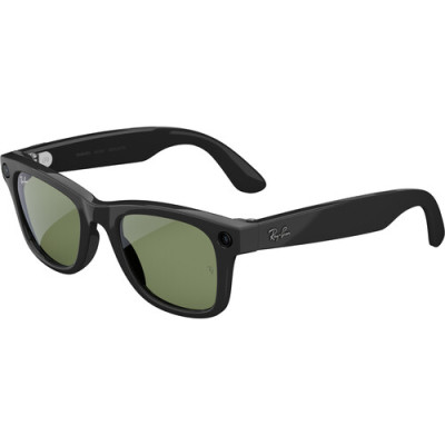Очки RAY-BAN META GEN 2 WAYFARER Shiny Black G-15 Green (L)- фото3