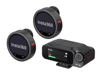 Беспроводная радиосистема Insta360 Mic Pro 2-Person Wireless System (2.4 GHz)- фото
